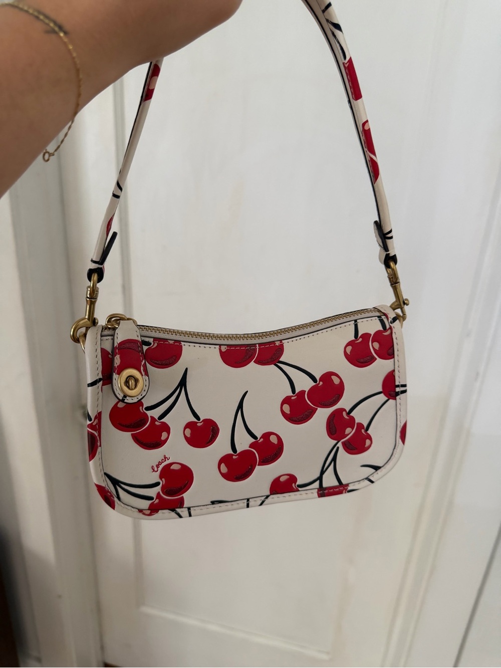 Coach Cherry Swinger Bag